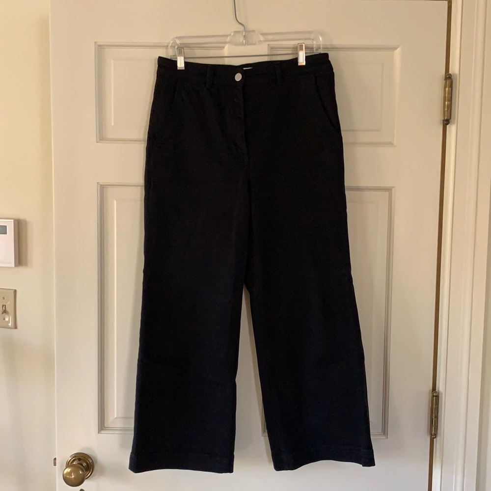 Everlane wide leg crop pant